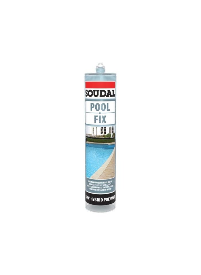 Soudal Pool Fix 290ml Hybrid polymer sealant adhesive